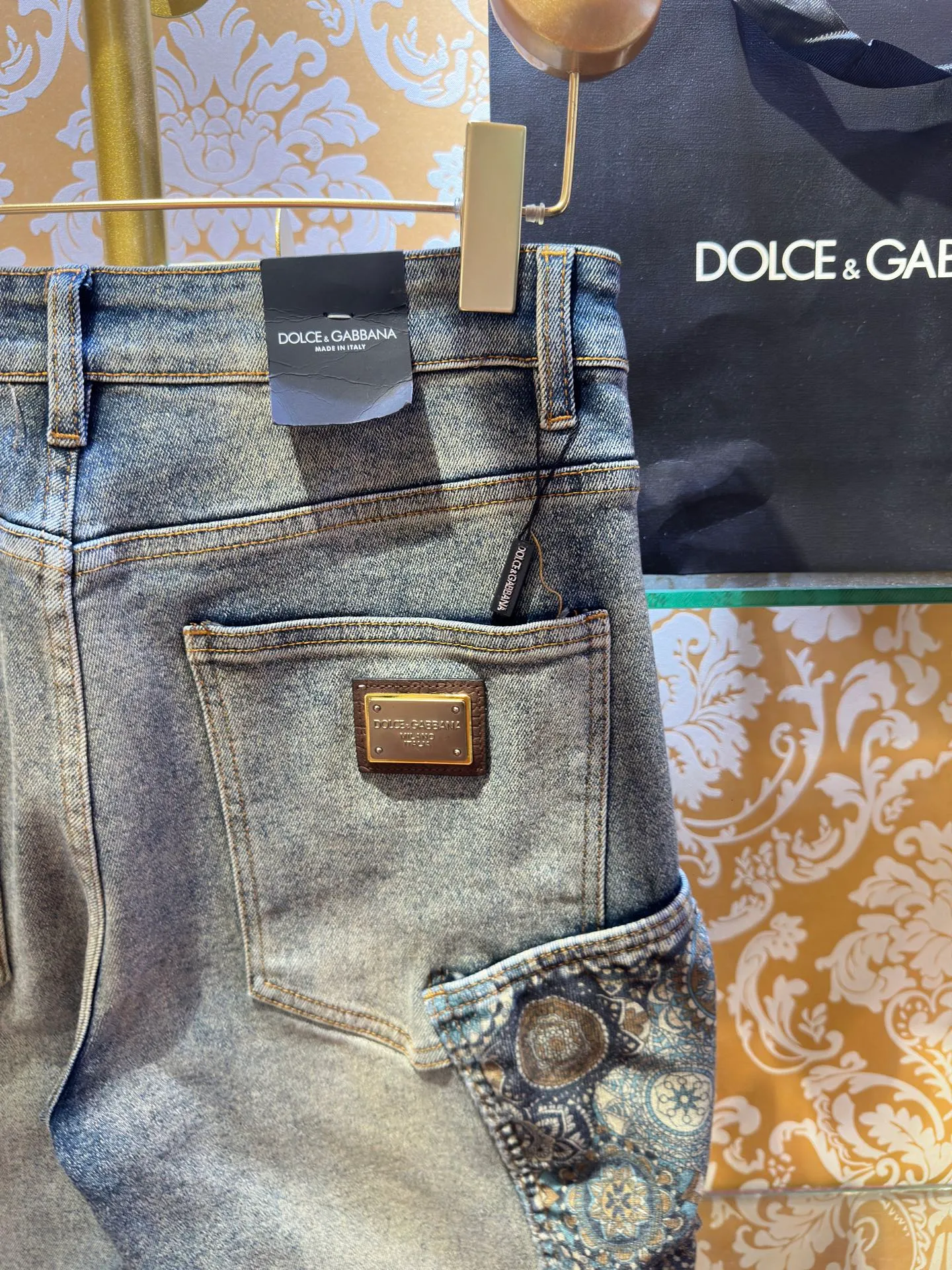𝘿𝙊𝙇𝘾𝙀 & 𝙂𝘼𝘽𝘽𝘼𝙉𝘼 2026New Arrival Blue DG :Blue Sizes:30-36
